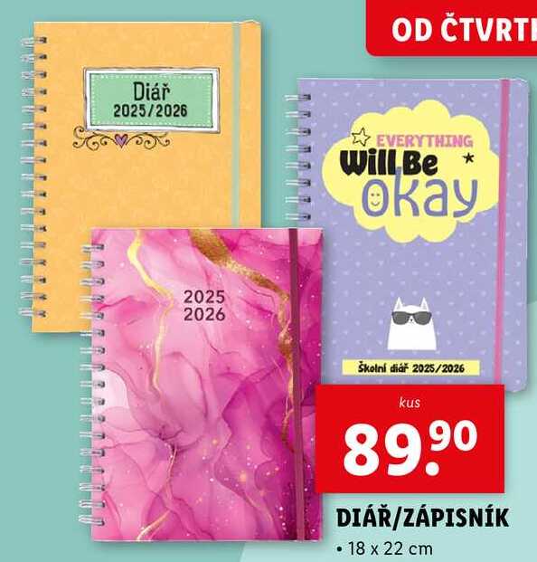 DIÁŘ/ZÁPISNÍK