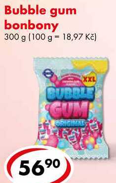 Bubble gum bonbony, 300 g