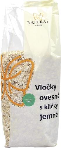 Natural Ovesné vločky s klíčky, 500 g