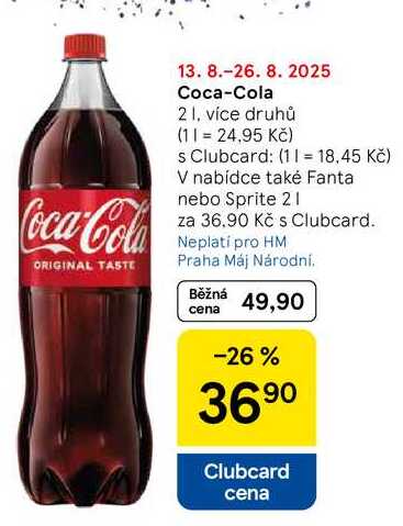 Coca Cola, 2 l