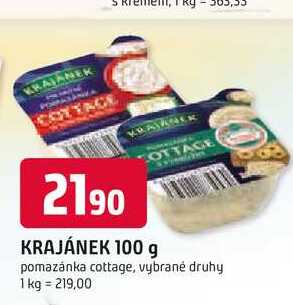 COTTAGE KRAJÁNEK 100 g 