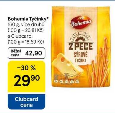 Bohemia Tyčinky, 160 g, více druhů  