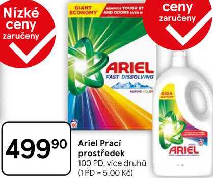 Ariel Prací prostředek, 100 PD 
