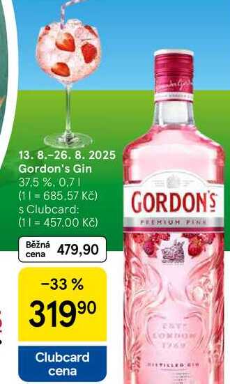 Gordon's Gin 37.5 %, 0.7 l