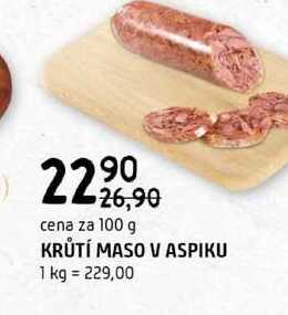Krůtí maso v aspiku 100g