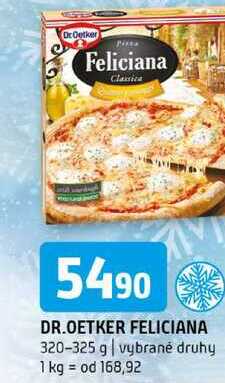 DR.Oetker feliciana 320-325 g vybrané druhy