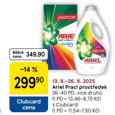 Ariel Prací prostředek, 26-40 PD 