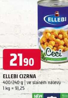 ELLEBI CIZRNA 400/240 g ve slaném nálevu 