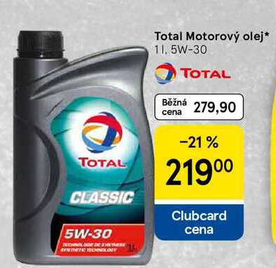 Total Motorový olej, 1 l, 5W-30  
