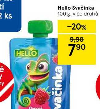 Hello Svačinka, 100 g, více druhů 