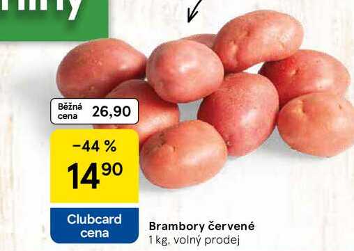 Brambory červené, 1 kg 