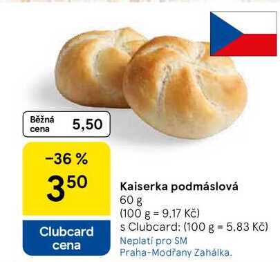 Kaiserka podmáslová, 60 g