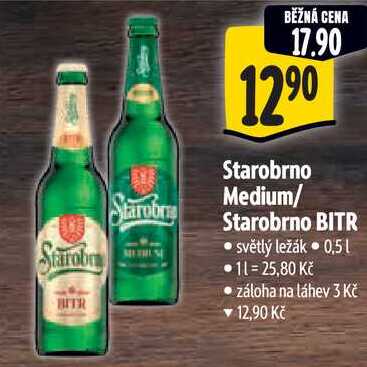 Starobrno BITR, 0,5 l