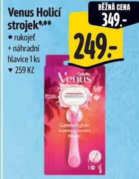 Venus Holicí strojek