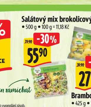  Salátový mix brokolicový 500 g 