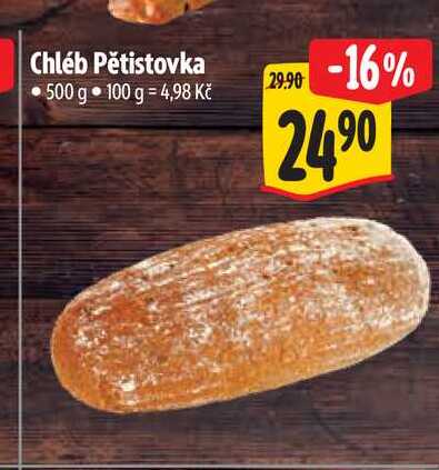 Chléb Pětistovka  500 g