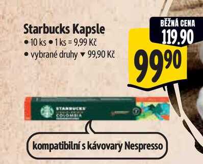 Starbucks Kapsle 10 ks 