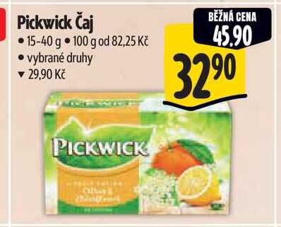 Pickwick Čaj 15-40 g 