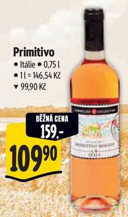 Primitivo, 0,75 l