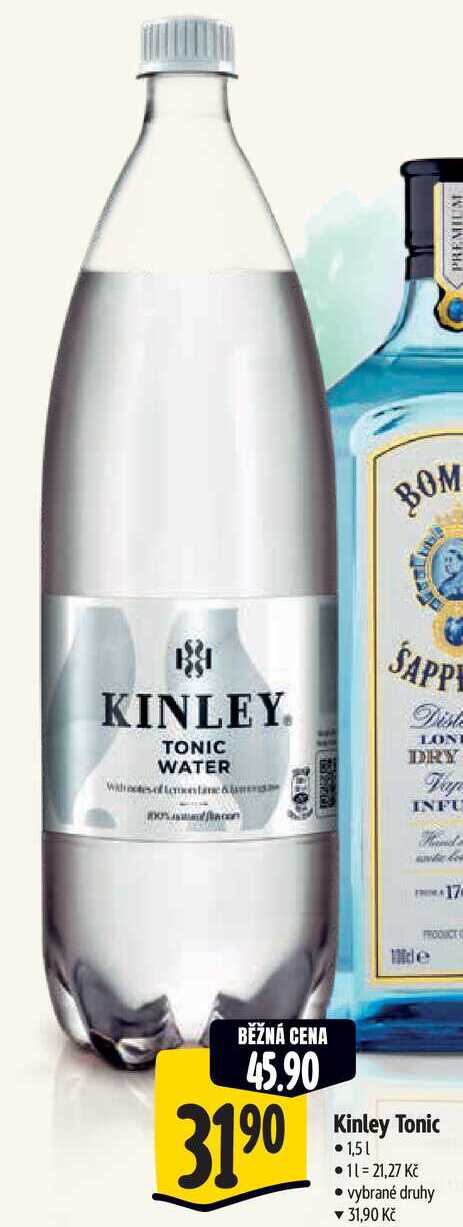 Kinley Tonic, 1,5 l