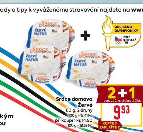 Srdce domova Žervé 80 g