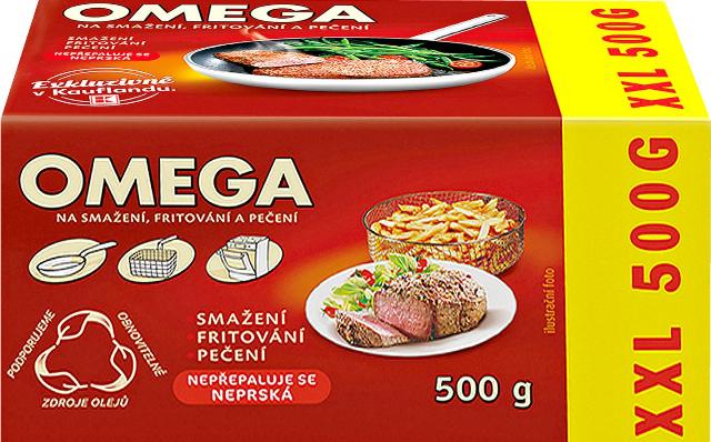OMEGA XXL Jedlý tuk rostlinný