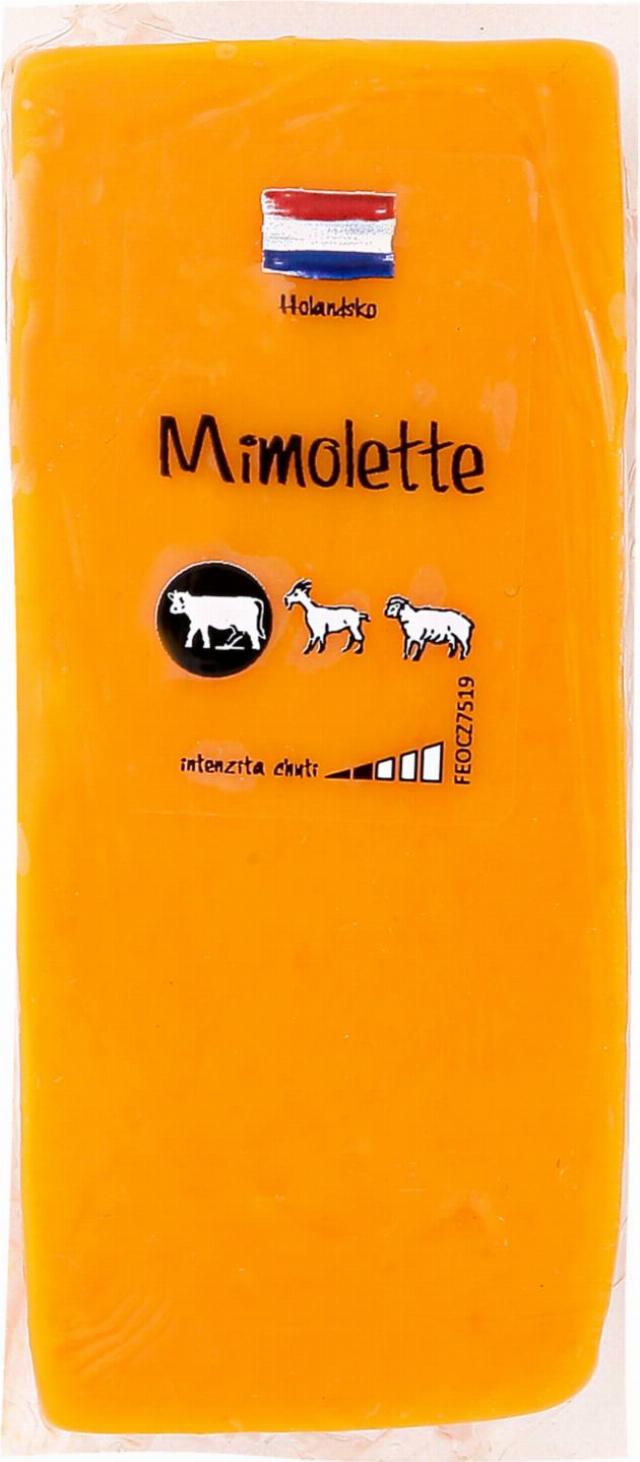Mimolette sýr přírodní polotvrdý