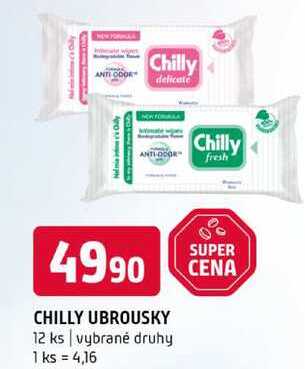 CHILLY UBROUSKY 12 ks vybrané druhy