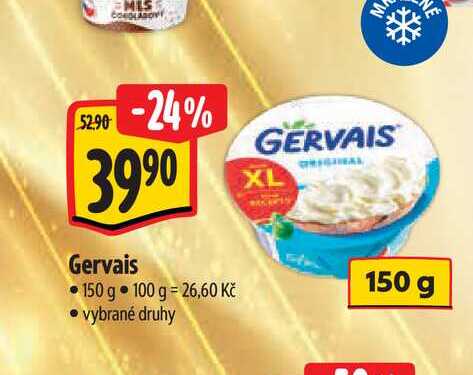   Gervais 150 g 
