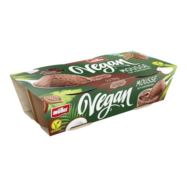 Müller Vegan Mousse čokoláda