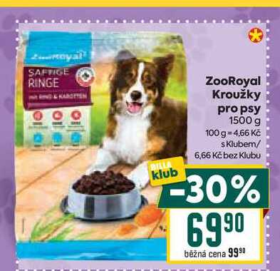 ZooRoyal Kroužky pro psy 1500 g