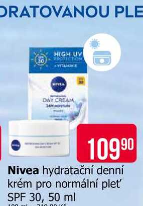 Nivea hydratační denní krém pro normální pleť' SPF 30, 50 ml 