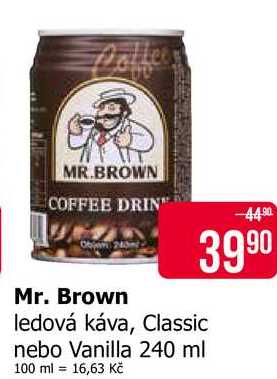 Mr. Brown Ledová káva 240ml