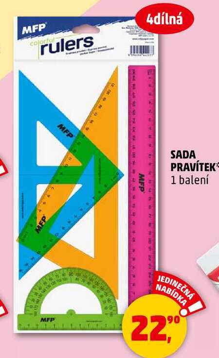 SADA PRAVÍTEK, 1 balení  
