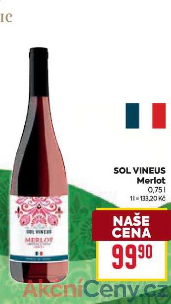 SOL VINEUS Merlot 0,75l