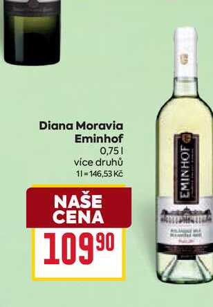 Diana Moravia Eminhof 0,75l