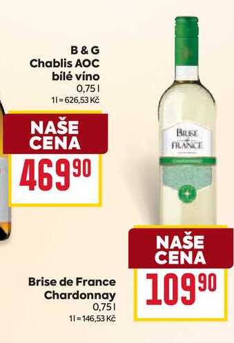 Brise de France Chardonnay 0,75l