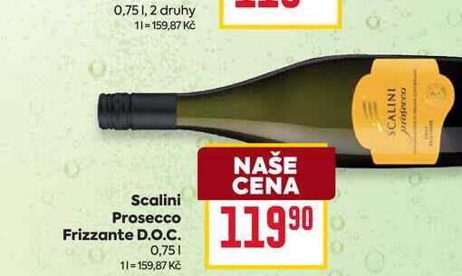 Scalini Prosecco Frizzante D.O.C. 0,75l