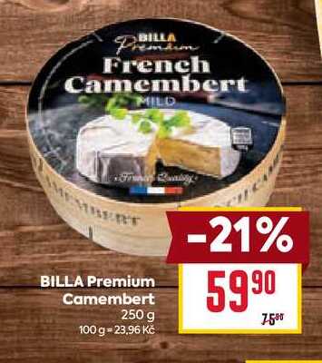 BILLA Premium Camembert 250 g