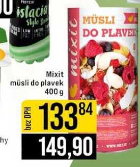 Mixit müsli do plavek 400 g 