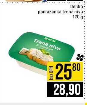 Delika pomazánka třená niva 120 g