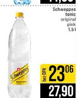 Schweppes tonic original pink 1,5l