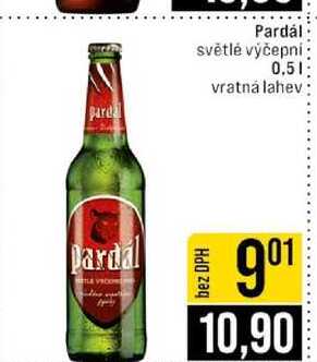 Pardál světlé výčepní 0.5l