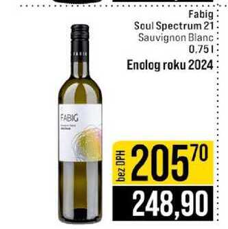 Fabig Soul Spectrum 2l Sauvignon Blanc 0,75l