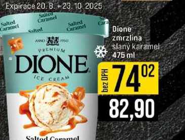 Dione slany karamel 475 ml
