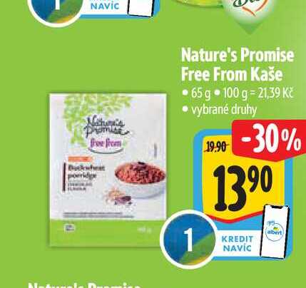   Nature's Promise Free From Kaše 65 g 