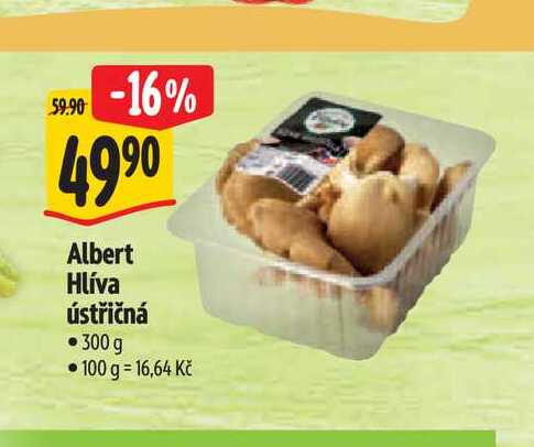   Albert Hlíva ústřičná 300 g  
