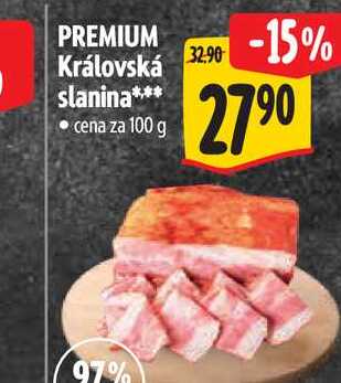 PREMIUM Královská slanina 100 g