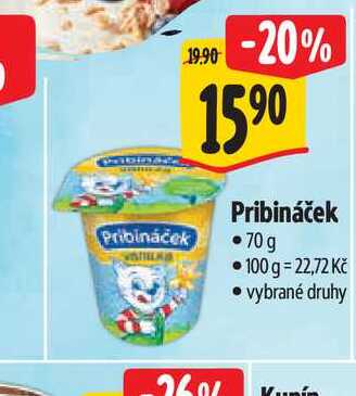  Pribináček 70 g 