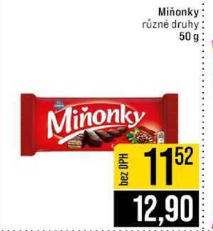 Miňonky různé druhy 50 g
